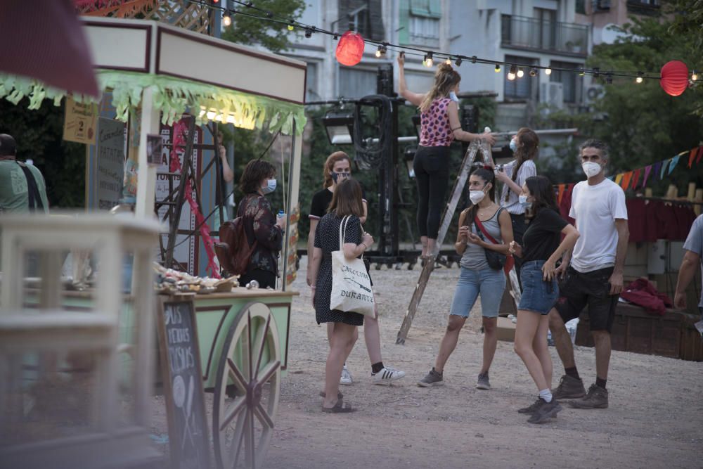 «Hache» acaba el rodatge a Manresa amb una festa major