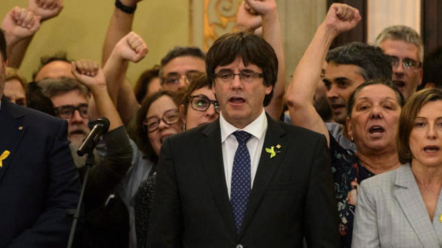 Carles Puigdemont crida a una llista unitària el 21-D