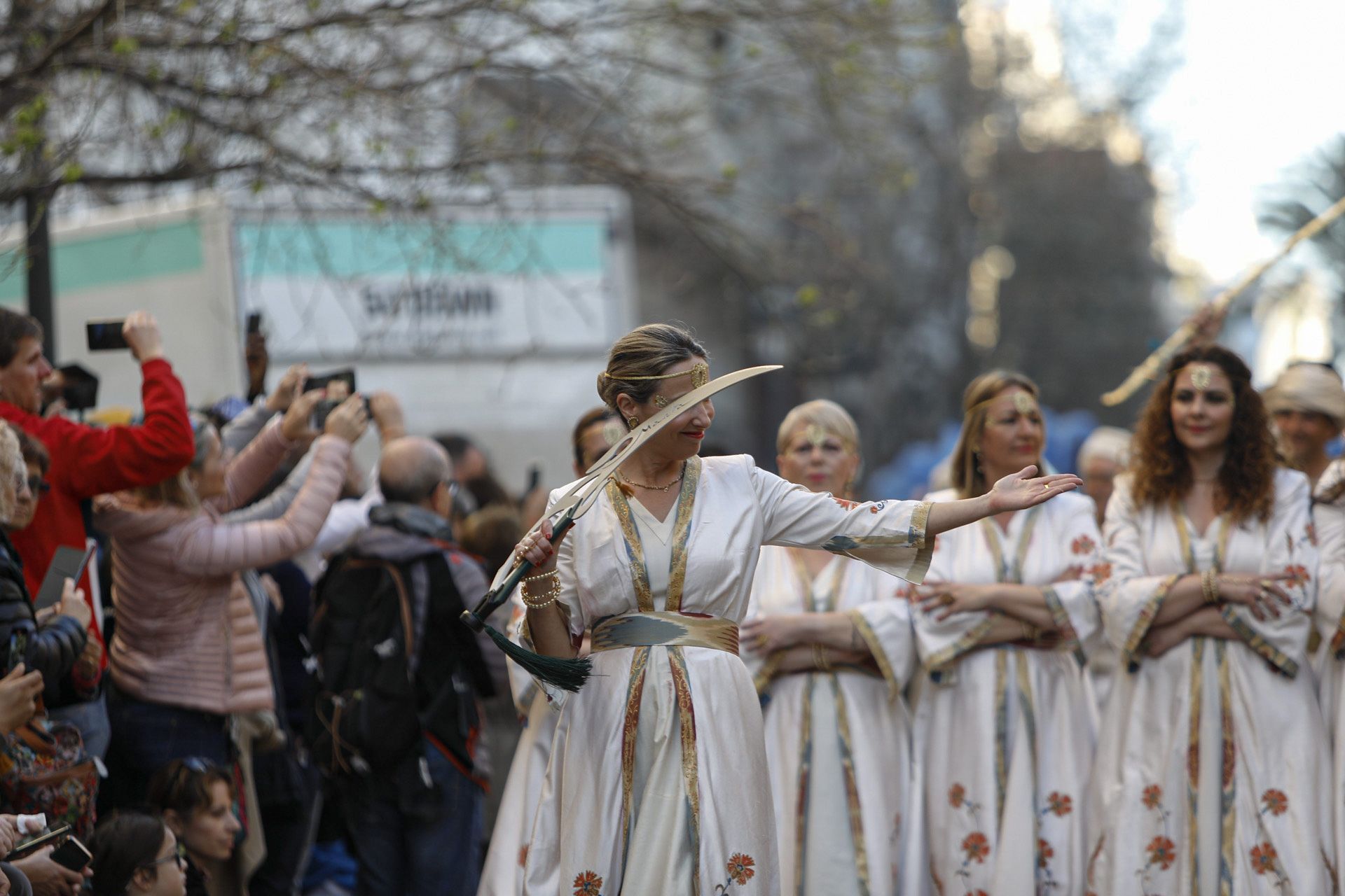 Parada Mora de Almirante en las Fallas de 2023