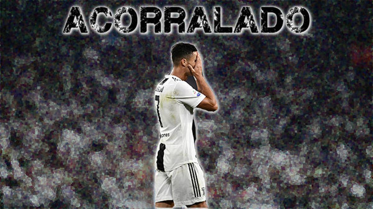 Cristiano Ronaldo, acorralado