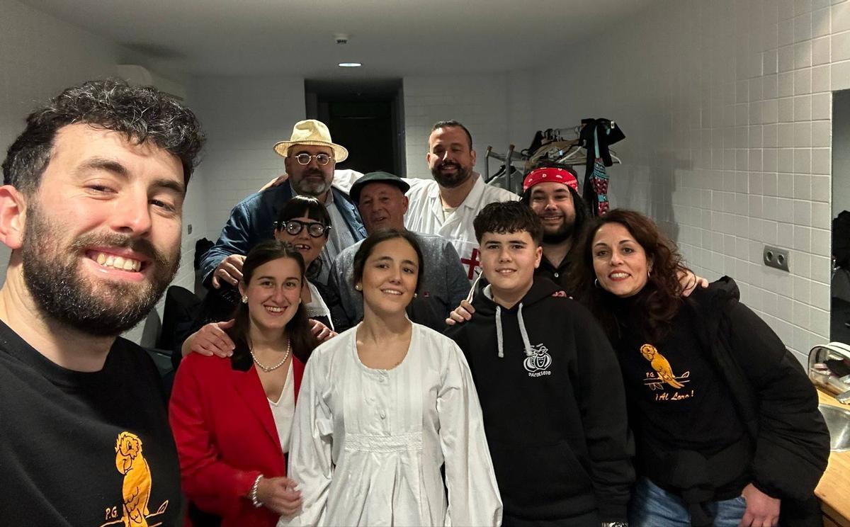 Integrantes del grupo San Félix de Valdesoto.