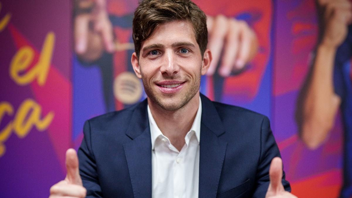 Sergi Roberto: "Estoy muy contento de poder continuar en el club de mi vida"