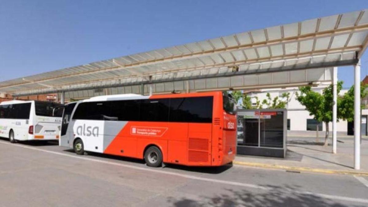 L'estació d'autobusos de Solsona