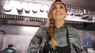 Lucía Freitas, del restaurante compostelano A Tafona, brilla en el primer programa de 'MasterChef Celebrity'