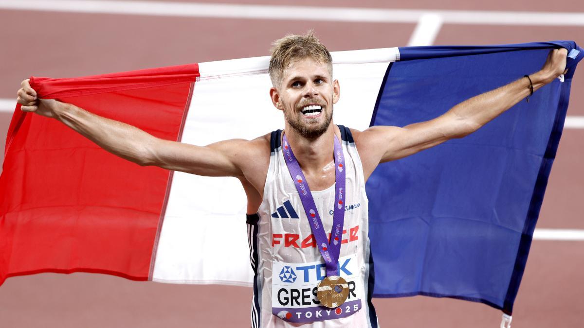 Jimmy Gressier, un oro histórico para Francia... y para Europa