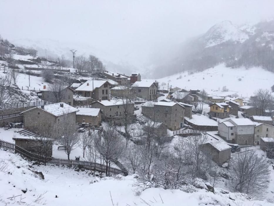 La "nevadona", en imágenes