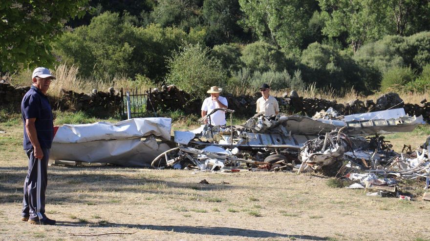 La sierra de Porto, libre del fuselaje de la avioneta estrellada en 2022