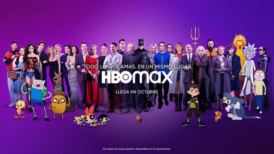 Imagen promocional de HBO Max.