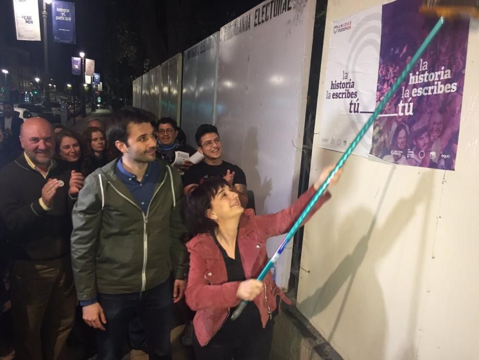 Pegada de carteles: arranca la campaña electoral