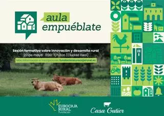 Fundación Eurocaja Rural promueve la formación en el medio rural con ‘Aula Empuéblate’