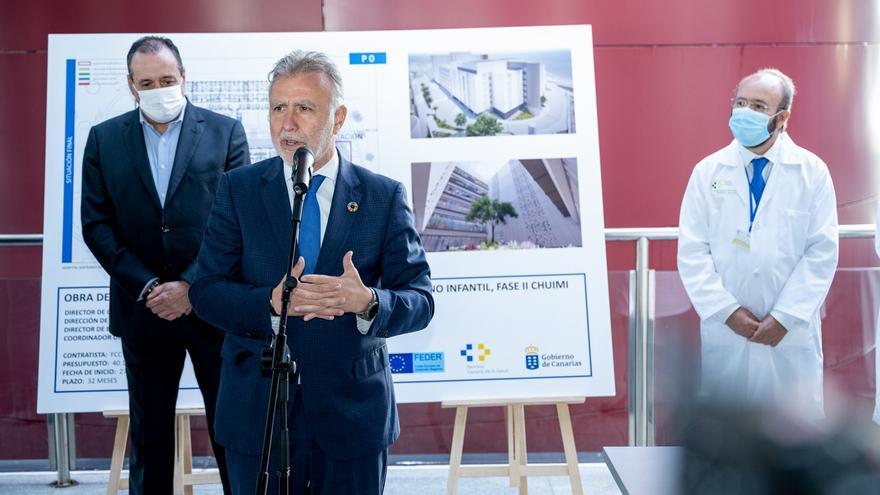 Sanidad inicia las obras de la nueva torre pediátrica del Hospital Materno Infantil por casi 41 millones de euros