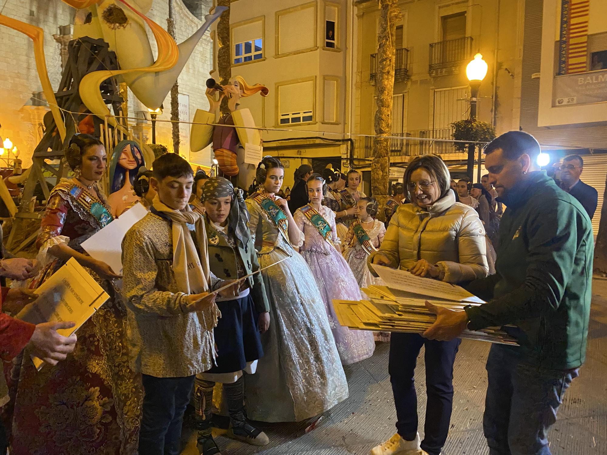 La 'cremà' de las fallas de Benicarló