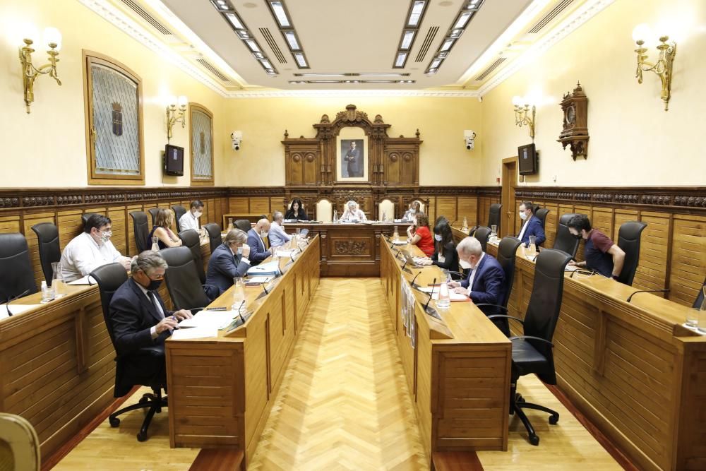 Pleno municipal de septiembre en Gijón