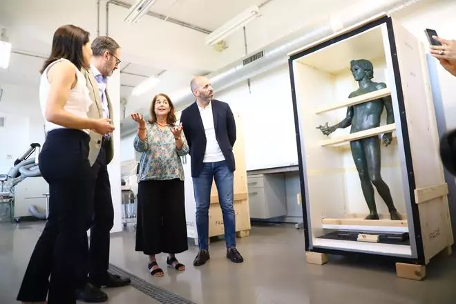Los efebos de Pedro Abad en el Museo Arqueológico