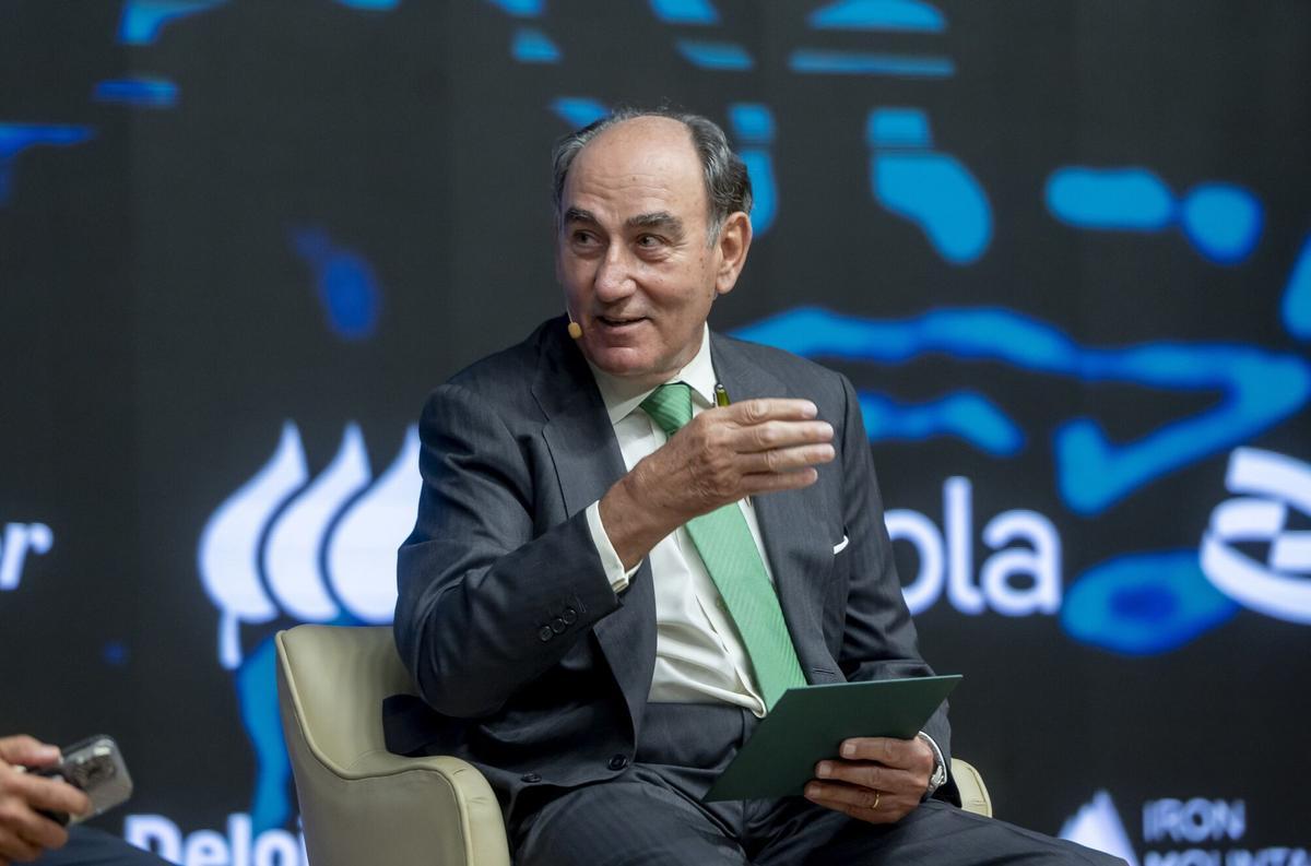 El presidente de Iberdrola, Ignacio Sánchez Galán. ECONOMIA Alberto Ortega - Europa Press