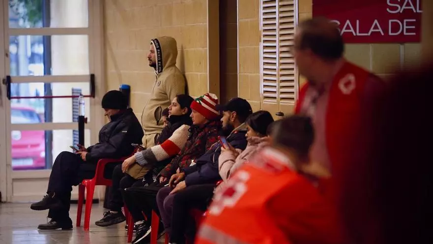 Atención a desalojados en Vista Alegre