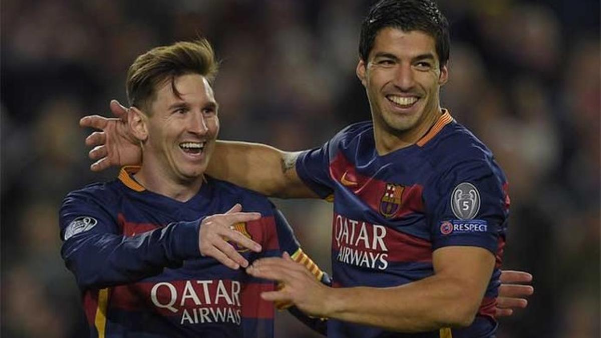 Messi, Suaáez y Neymar forman un trio demoledor