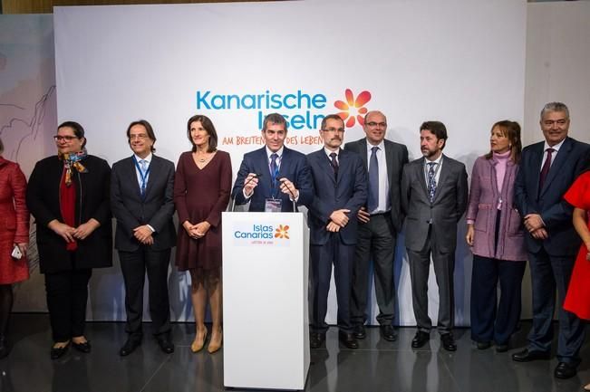 Inauguración Pabellón de Canarias ITB 2017.Berlín, 8 de marzo de 2017