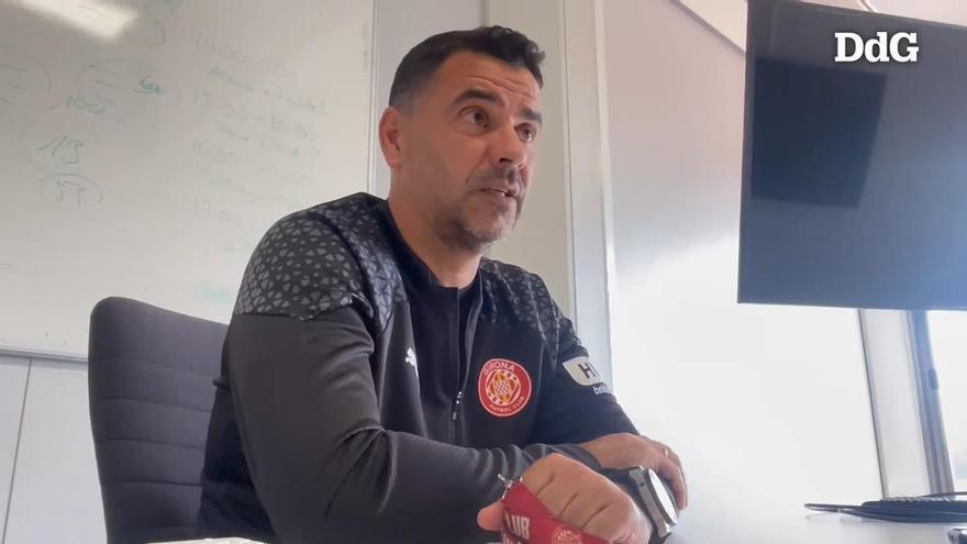 Entrevista a l&#039;entrenador del Girona, Míchel Sánchez