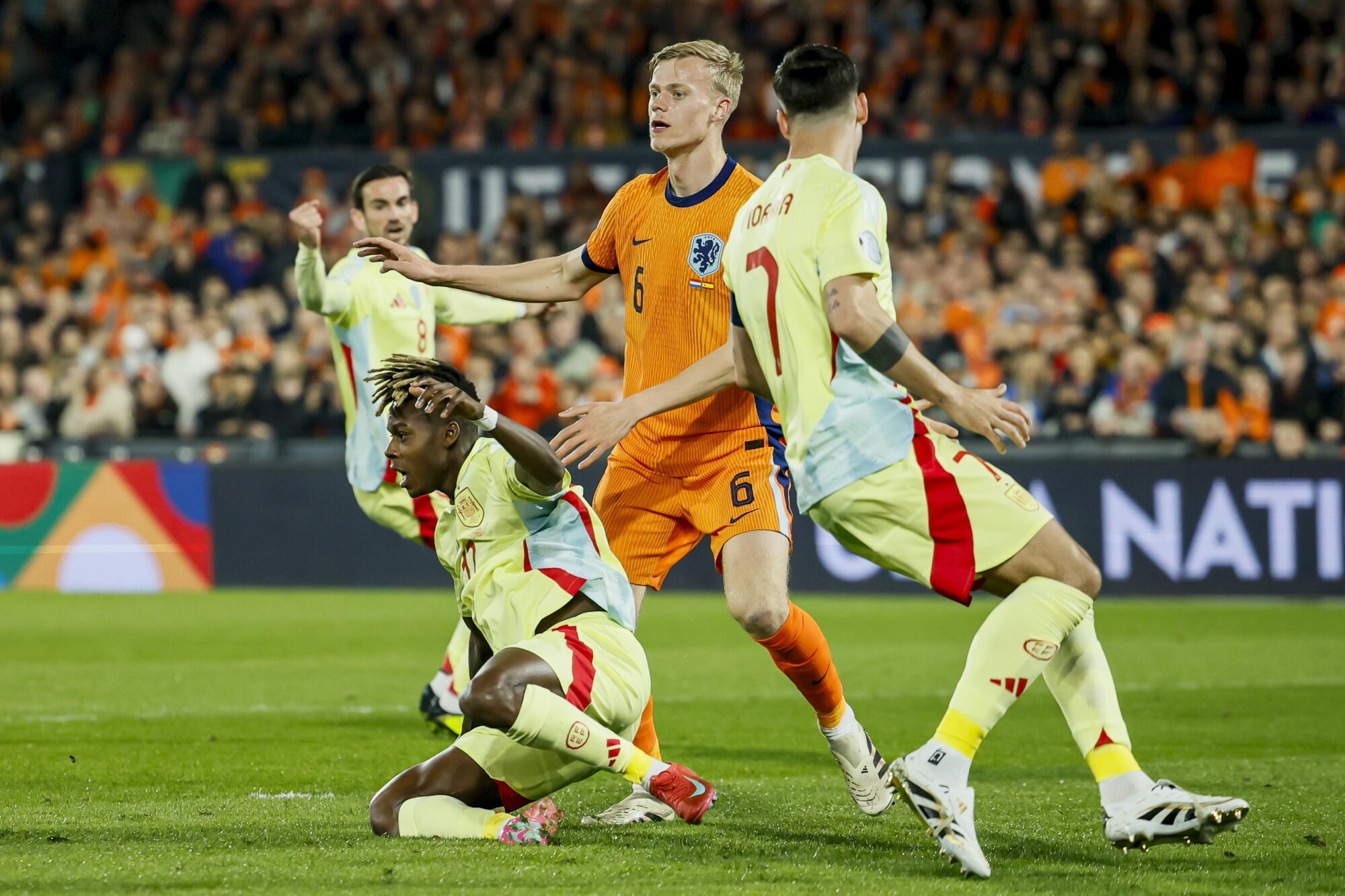 UEFA Nations League: Países Bajos - España.