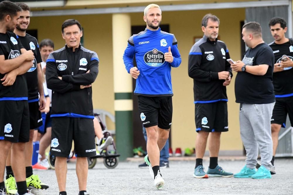 Sesión de entrenamiento en Vilalba