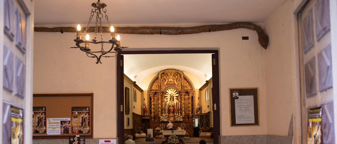 La historia de la serpiente de Zamora de la iglesia del Carmen.