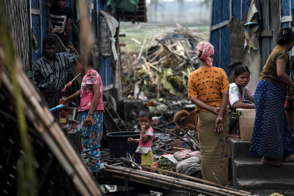 El ciclón Mocha arrasa las costas de Bangladés y Birmania con vientos de más de 200 km por hora