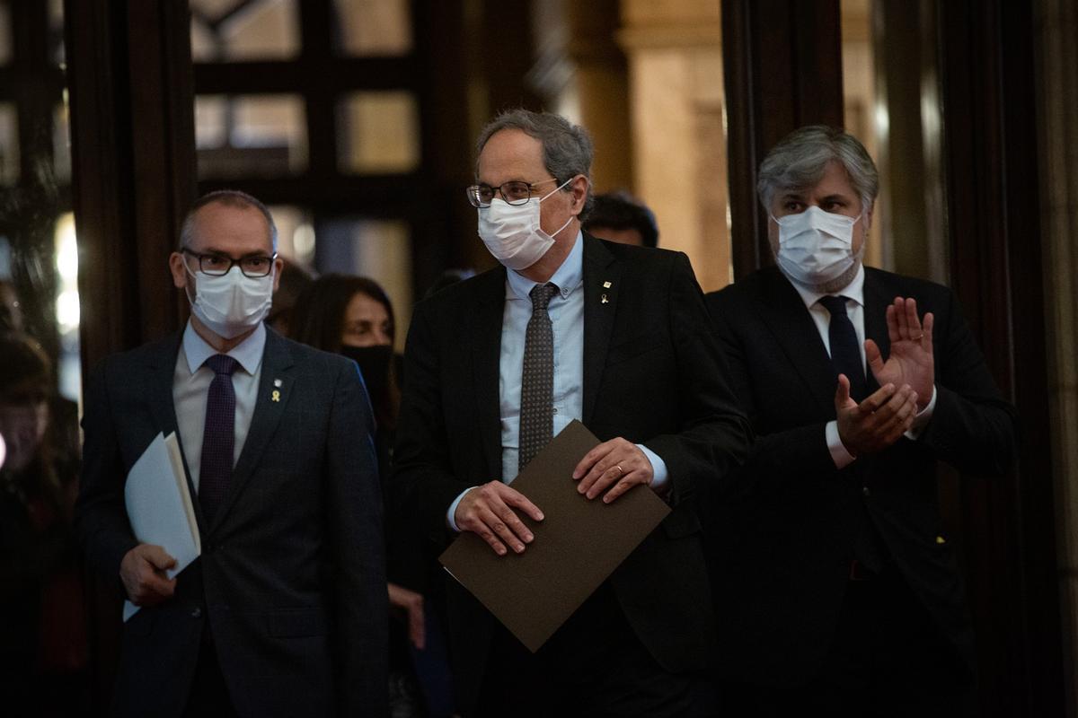 El CNI nega haver espiat el mòbil de l’expresident català Quim Torra