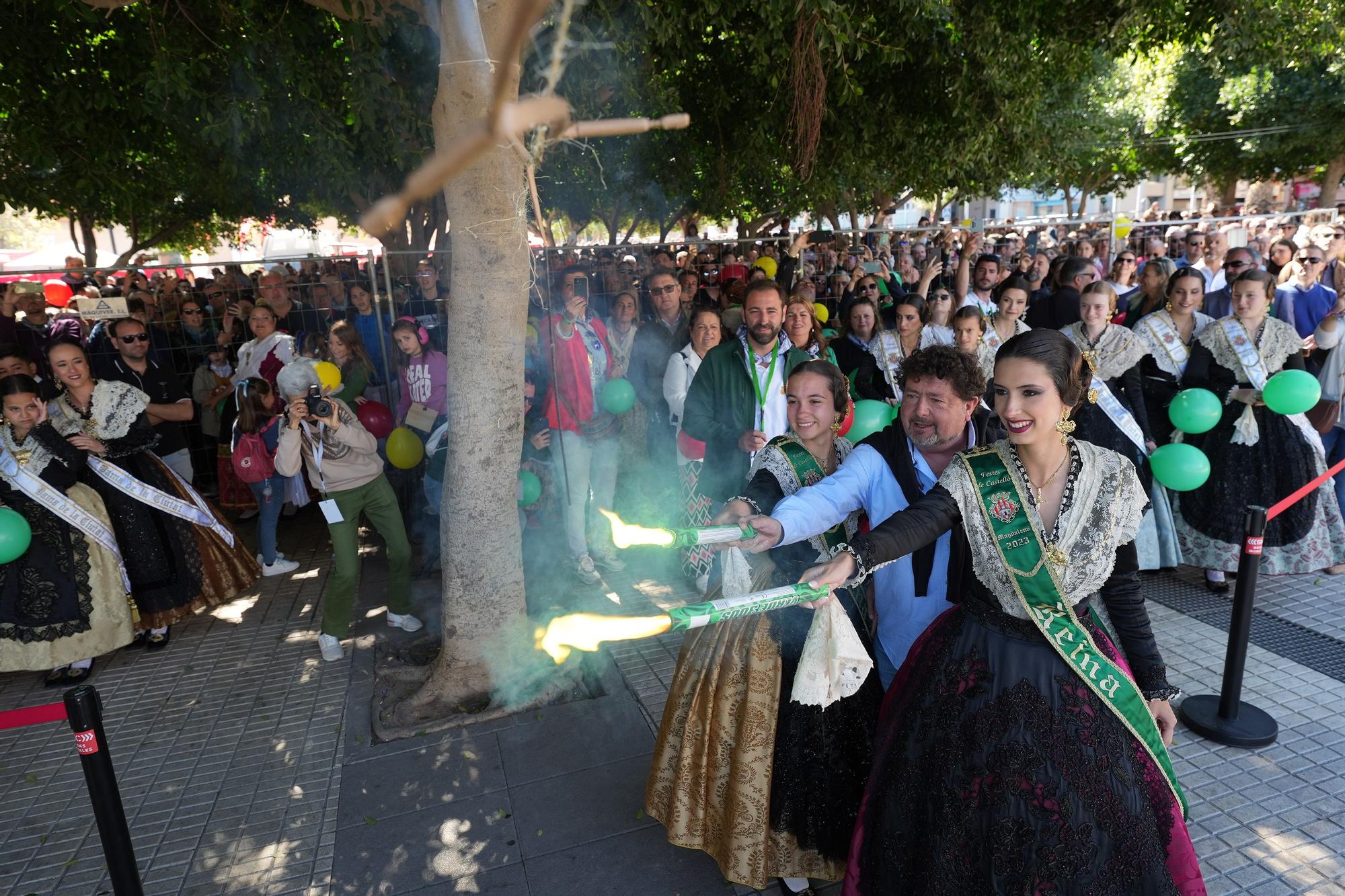 Así ha sido la última mascletà de la Magdalena en imágenes