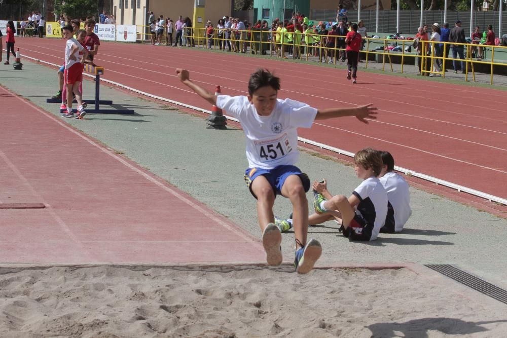 Campeonato Intercentros escolar de Atletismo en Ca