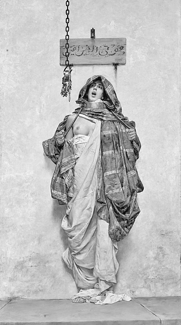 Antonio María Fabrés y Costa: 'La esclava'.