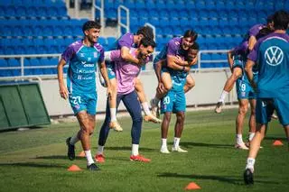 Entrenamiento del CD Tenerife