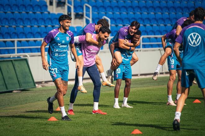 Entrenamiento del CD Tenerife