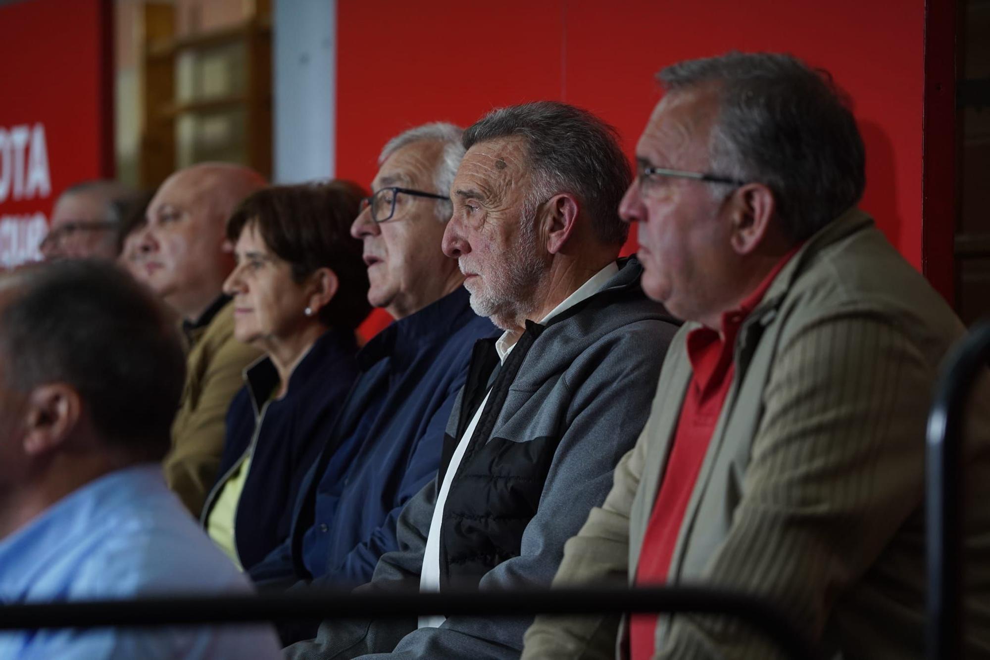 Acto del PSOE en apoyo a David Gago con la ministra María Jesús Montero