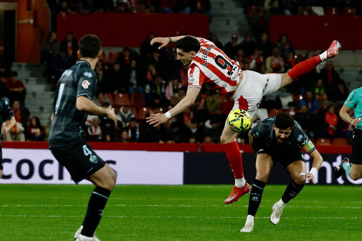 Partido entre el Sporting y el Castellón