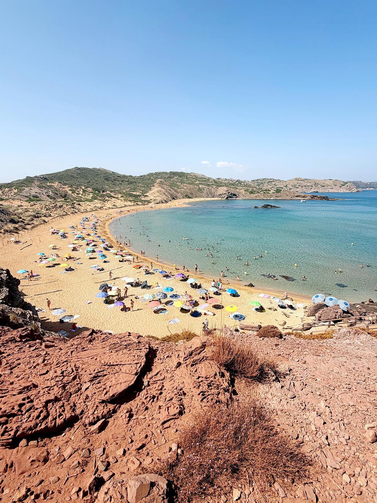 Platja de cavalleria, Menorca