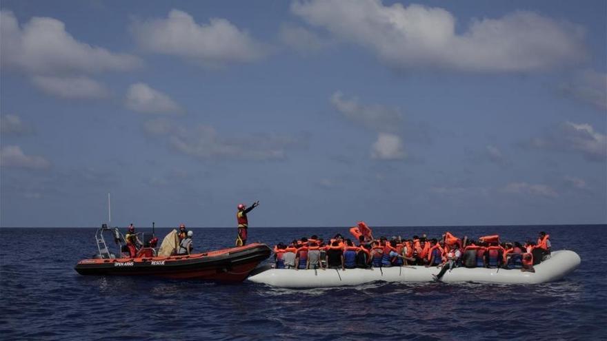 Nuevo incidente en un rescate de refugiados en las costas de Libia