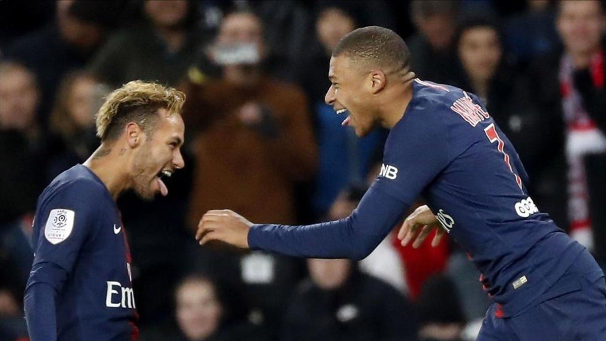 Neymar y Mbappé, los 'hombres récord' en París