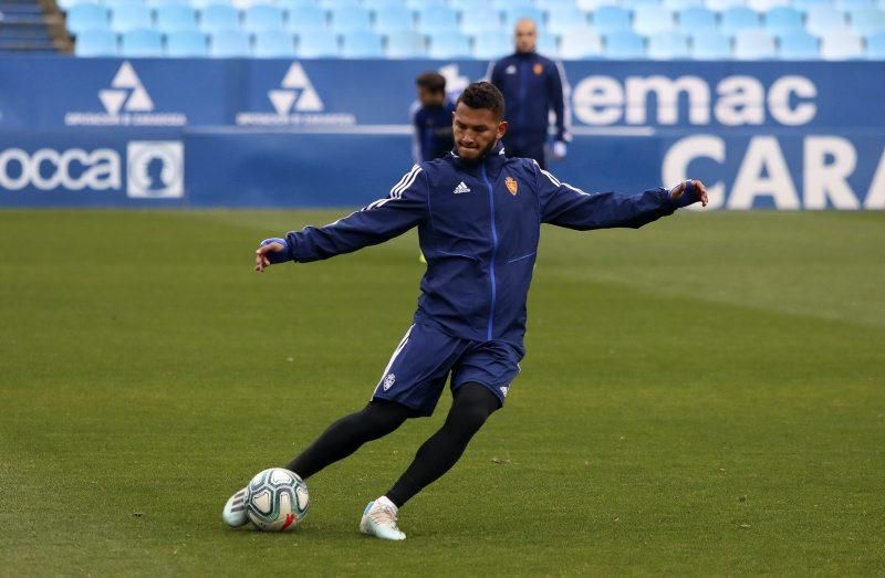 Entrenamiento del Real Zaragoza 19 de diciembre