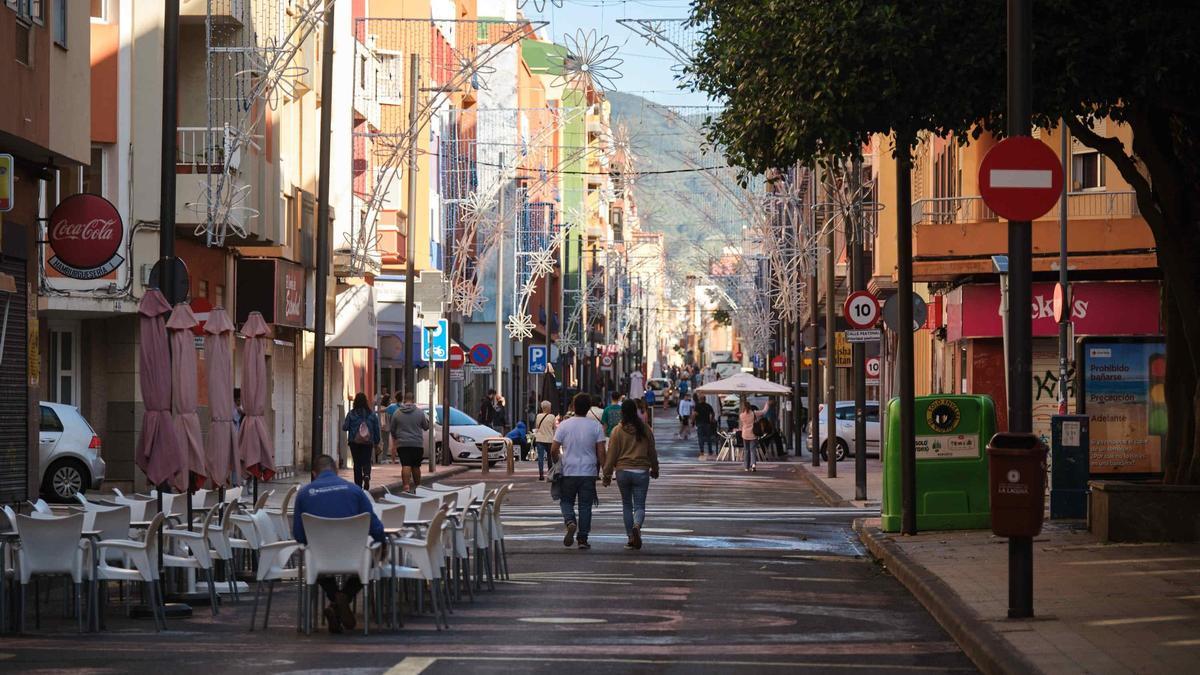 La calle Heraclio Sánchez.