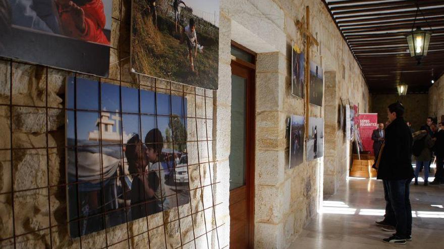 Fotografías de la exposición en el Seminario