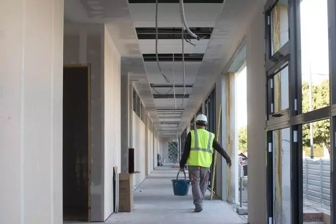 Entramos en las obras de ampliación del CEIP Les Palmeres de Canet d'En Berenguer