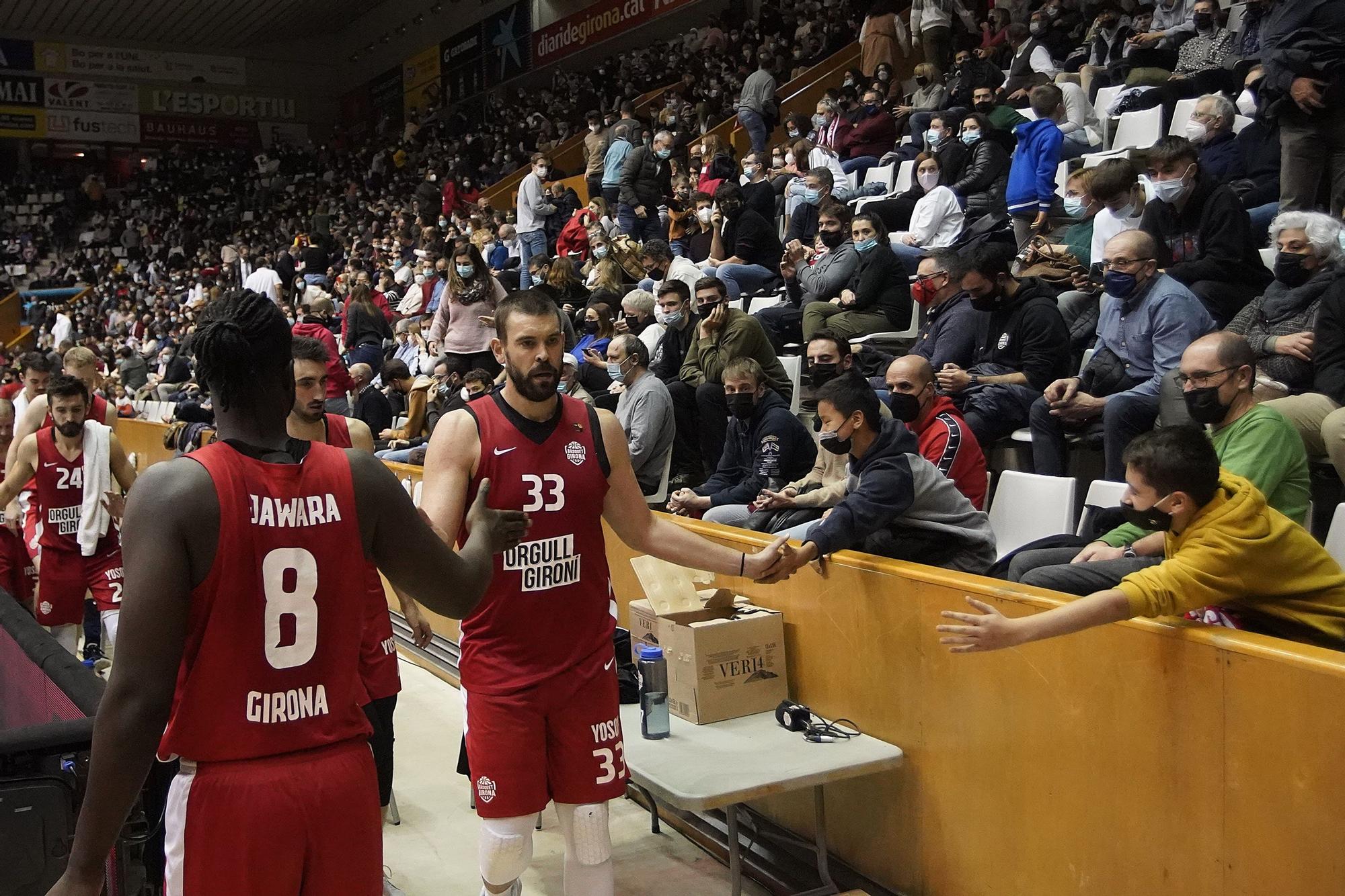 Marc Gasol impacta en el retorn a Girona davant 3.500 aficionats (89-47)