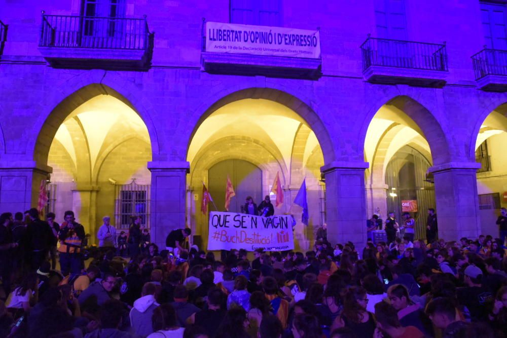 5.000 persones es manifesten a Manresa per protestar contra la repressió policial