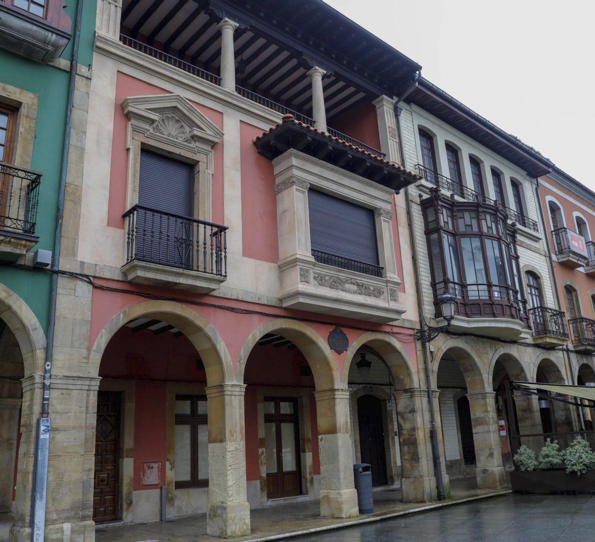 El edificio de Álvarez Acebal que será sede de la Nabrija en Avilés. | FIRMA