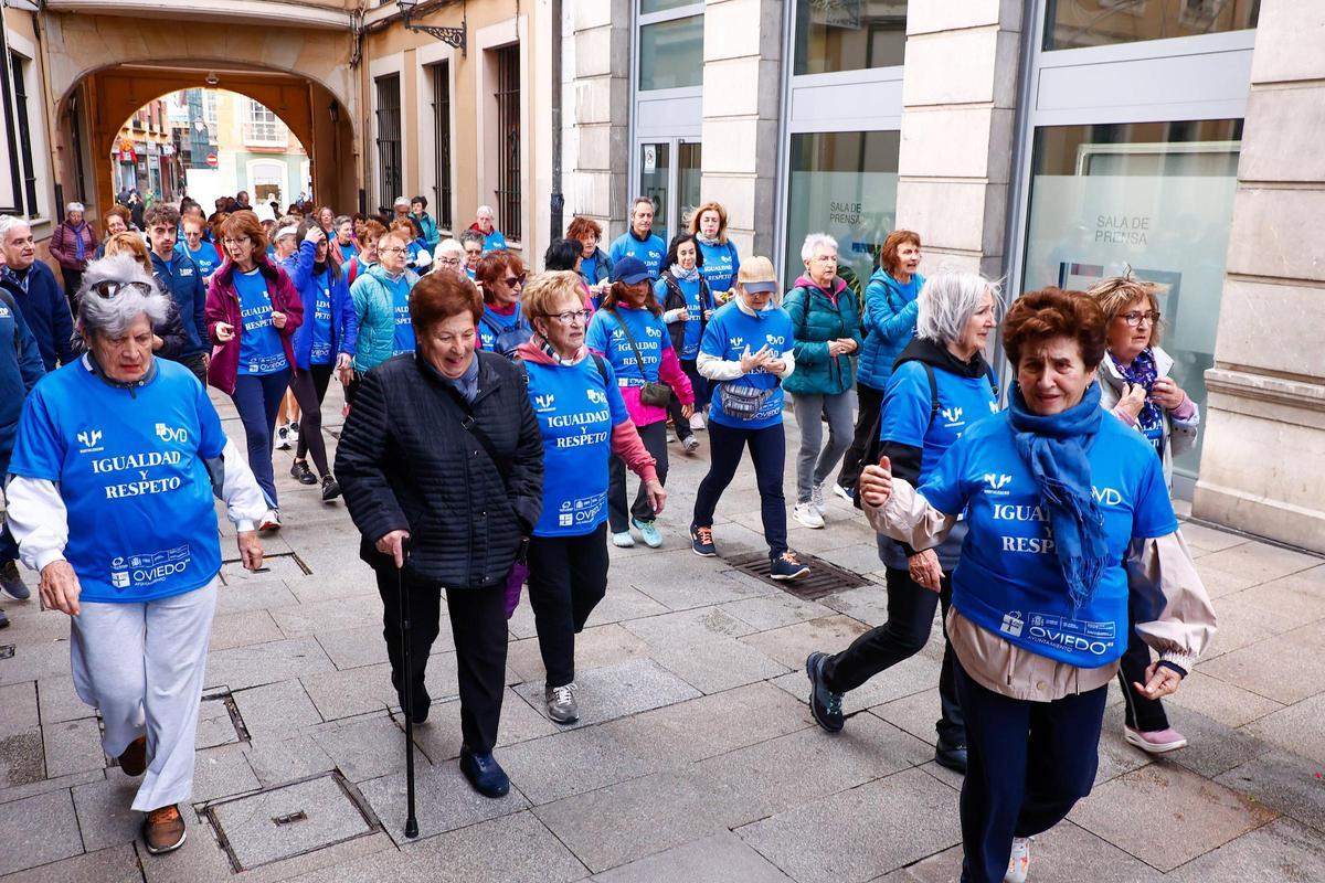 EN IMÁGENES: Marcha contra la violencia de género en Oviedo