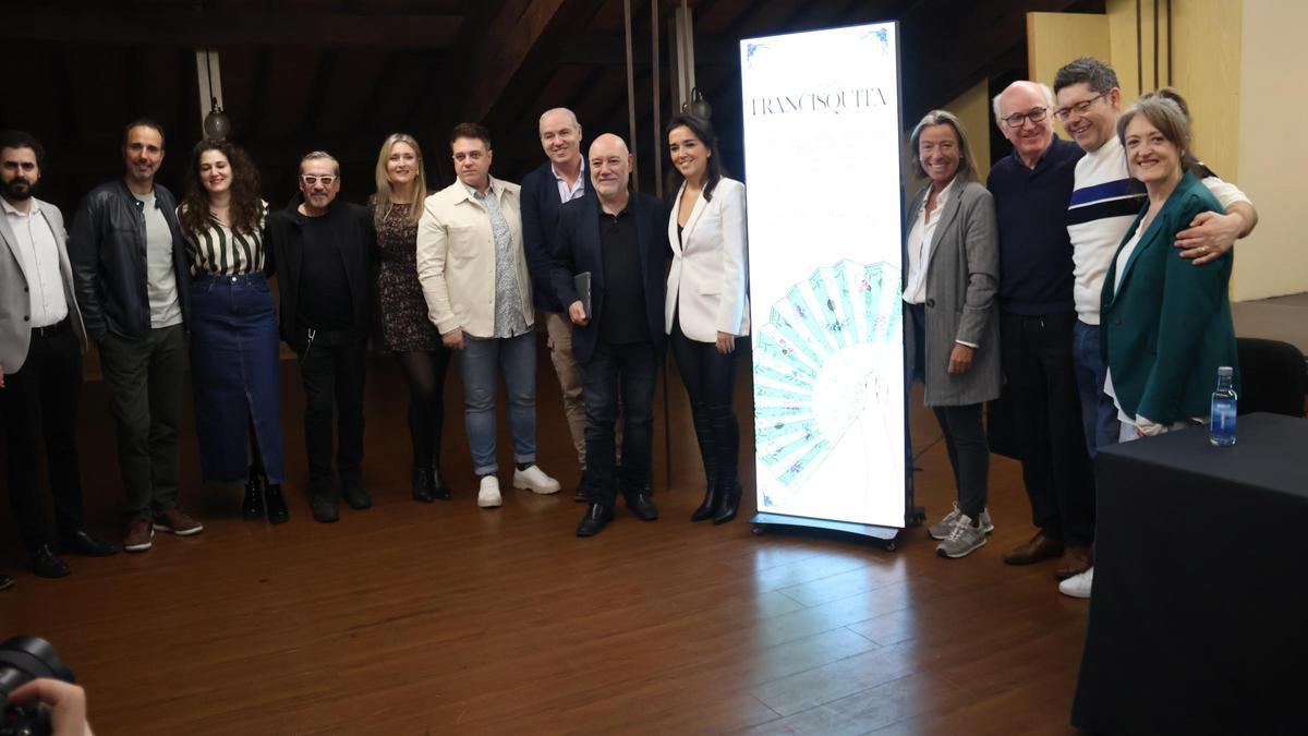 Presentación de Doña Francisquita, que se estrena este viernes en el Gran Teatro.