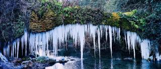 Una madrugada de heladas en la provincia de Alicante con -11 grados en Banyeres