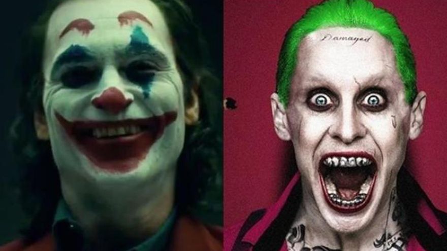 Los actores Joaquin Phoenix y Jared Leto.