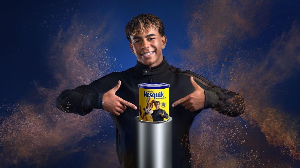 Lamine Yamal se une al equipo Nesquik